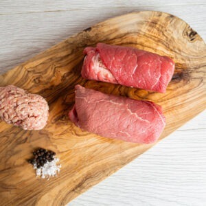 Beef olives by Fleming Butchers