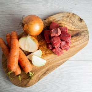 diced steak by Fleming Butchers in Arbroath, Angus