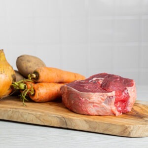 Stewing Hough by Fleming Butchers in Arbroath, Angus