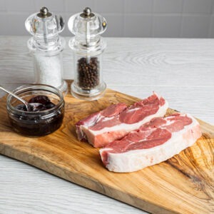Chump lamb chops by Flemings Butchers in Arbroath